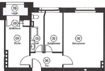 1,5 Zimmer Wohnung – Loggia – Provisionsfrei, 12487 Berlin, Etagenwohnung